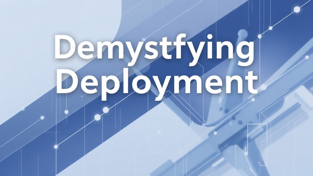 Demystifying Deployment A Pers
